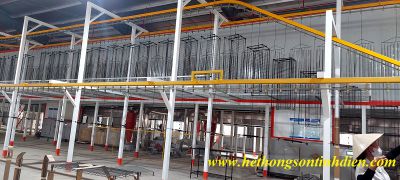 CUNG CẤP TRỌN GÓI DÂY CHUYỀN SƠN TĨNH ĐIỆN TỰ ĐỘNG